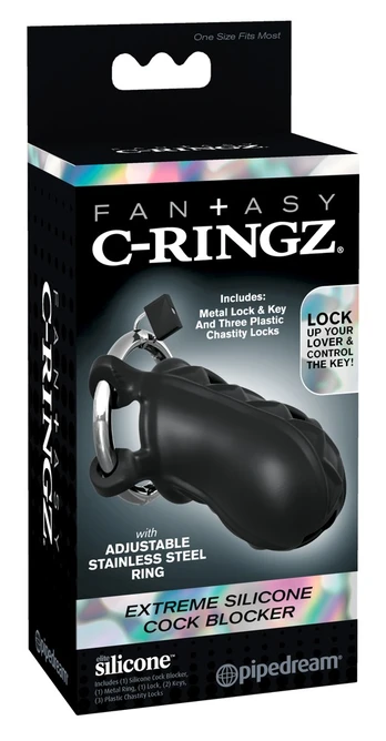 Fantasy C-Ringz fcr Extreme Silicone Cock Bloc penio narvas