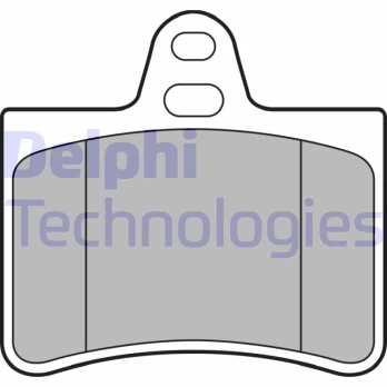 DELPHI LP1680 Brake pad set