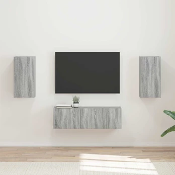 TV staliukas Pilkas Sonoma 60 x 31 x 29,5 cm