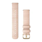 Acc, vivomove, Style, 20mm, Fabric, Light Gold, Blush Pink kaina