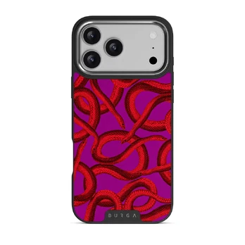 Watch Out - iPhone 17 Pro Max Case, Elite Dark (MagSafe) / Silver