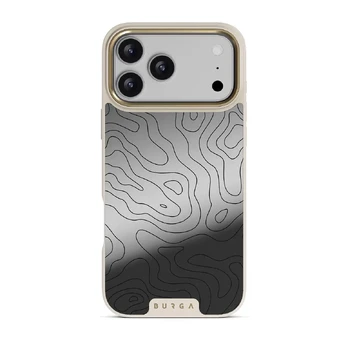 Wild Terrain - Minimalist iPhone 17 Pro Max Case, Elite Mirror Light (MagSafe) / Gold