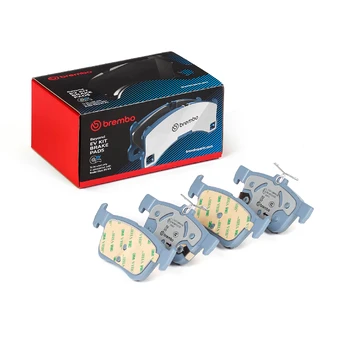 stabdžių trinkelių rinkinys, diskinis stabdys BREMBO P 24 217E
