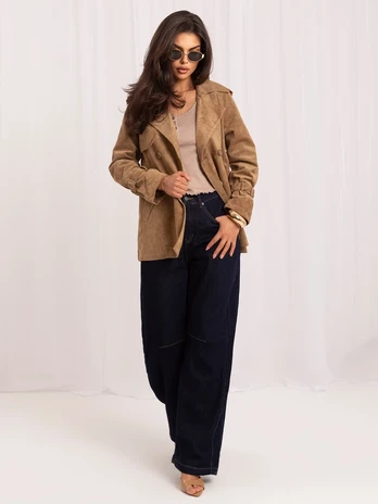 Italy Moda Striukė-IR-KR-25-801.99P-camelowy
