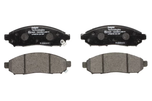 DELPHI LP3578 Brake pad set