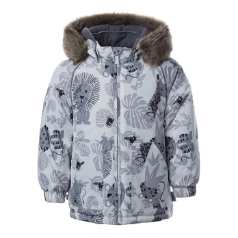 Huppa Vaikų žieminė striukė VIRGO, White Pattern