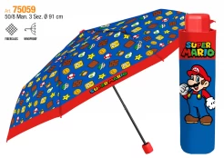 PERLETTI Mini skėtis Super Mario 50/8, 75059 kaina