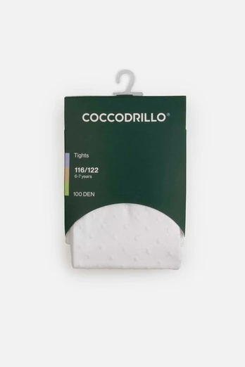 COCCODRILLO pėdkelnės, baltos, dydis