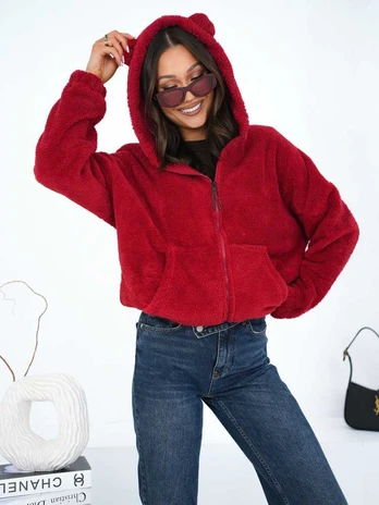 Factory Price Bluza-CS-BL-BT1030.00P-ciemny raudona