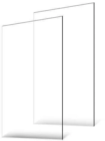 2 vnt. plexiglaso akrilo lakštai 61x122 cm, 3 mm storio