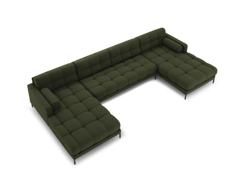 Panoramic Sofa, "Bali", 7 Seats, 383x185x75 Made in Europe