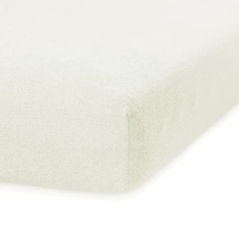 Paklodė Restilo Ruby, kreminė, 100/120 x 200 cm, su guma
