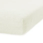Paklodė Restilo Ruby, kreminė, 100/120 x 200 cm, su guma kaina