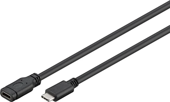 USB laidas Goobay USB-C – USB-C 1 m Juodas (45393)
