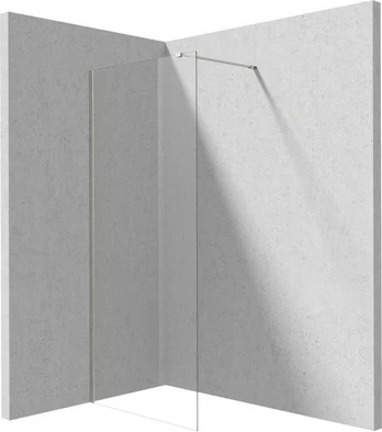 Walk-in dušo sienelė Deante Prizma, Chrome, 80x195 cm