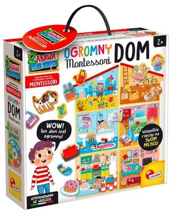 Dėlionė Lisciani Gra montessori ogromny dom