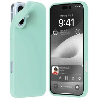 Dėklas Mercury Soft iPhone 16 Plus 6.7" miętowy|mint