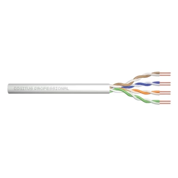 Tinklo kabelis Digitus Cat.6 U/UTP, 305 m, balta