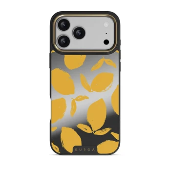 Lemon Tart - iPhone 17 Pro Max Case, Elite Mirror (MagSafe) / Gold