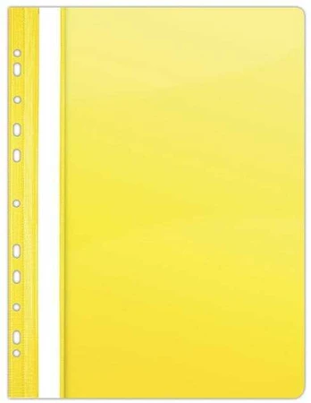Aplankas Donau A4 PVC geltonas (10)