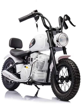 Elektrinis motociklas A9902 36V, baltas