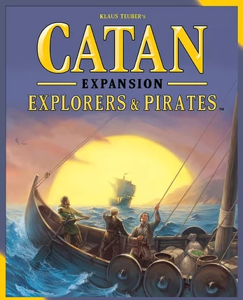 Stalo žaidimas Catan Studio Catan Explorers & Pirates, EN