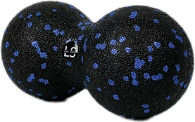 Dvigubas masažinis kamuoliukas, 8 cm