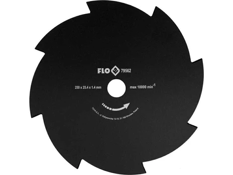 Toya FLO TARCZA TNĄCA 8-ZĘBÓW DO KOSY 250/25,4mm