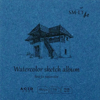Kvadratiniai lapai 14x14cm, 24l 280gsm