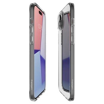 Dėklas Spigen Crystal Flex, crystal clear - iPhone 15 Plus