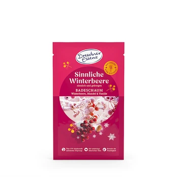 Vonios druska Dresdner Essenz Putojanti WINTER BERRY
