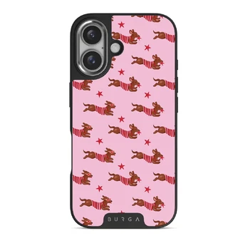 Hot Dog - iPhone 16 Case, Elite Dark (MagSafe) / Silver