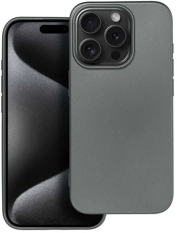 Dėklas Oem METALLIC Case for IPHONE 15 PRO pilkas