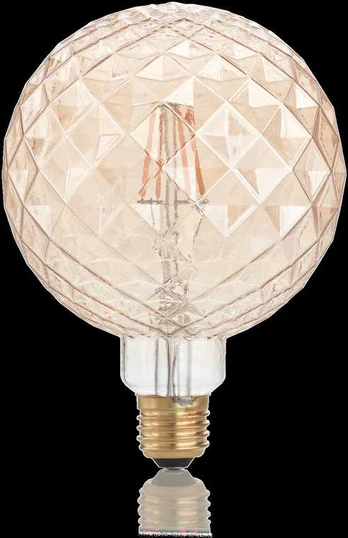 4W LED lemputė E27, 2200K, gintaro spalvos