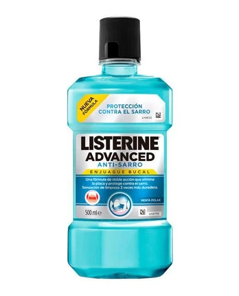 Burnos skalavimo skystis Listerine Advanced, 500 ml