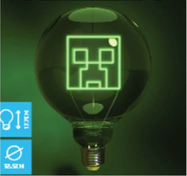 Paladone Minecraft Creeper LED Neon bulb
