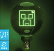 Paladone Minecraft Creeper LED Neon bulb kaina