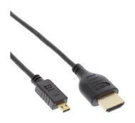 Kabelis InLine HDMI Micro - HDMI 1m juoda (17501D)