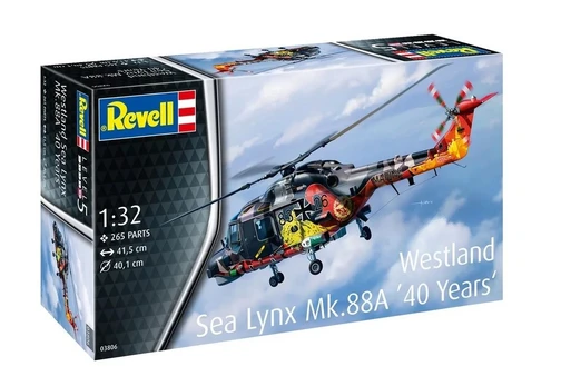Plastic model Helicopter Westland Lynx Spec Paint 1/32