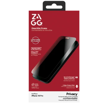 Zagg Privacy ekrano apsauga iPhone 18 Pro/17 Pro