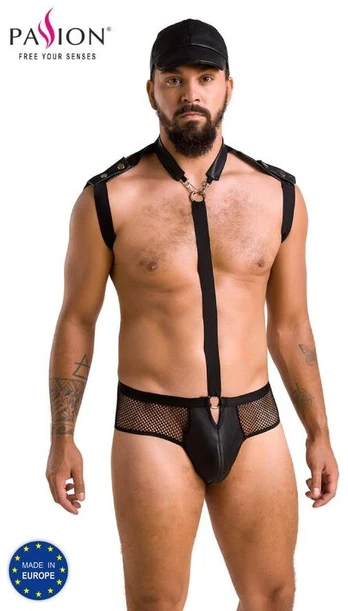 Passion Men PASSION 038 RINKINYS JOHN Juodas S/M