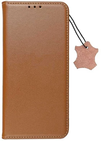 SMART PRO Book odinis dėklas, skirtas IPHONE 16 Pro rudas