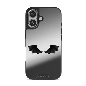 Wingspan - iPhone 16 Case, Elite Mirror Dark (MagSafe) / Silver