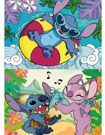 Educa 2X100 Disney Stitch