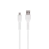 Maxlife MXUC-04 cable USB - USB-C 1,0 m 3A white kaina