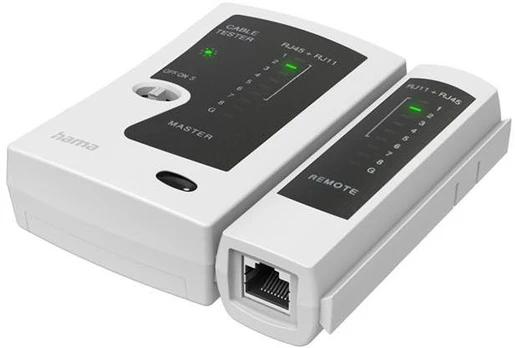 Cable tester Hama 8p8c (RJ45), 6p6c or 6p4c