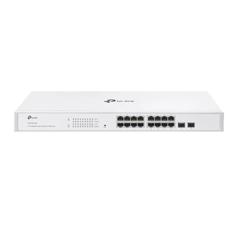 Šakotuvas TP-Link 16-PORT GIGABIT SMART SWITCH/WITH 2 SFP SLOTS