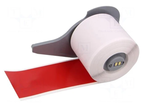 Tape | 50.8mm | 15.24m | red | self-adhesive | -40÷82°C
