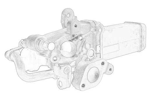 EGR modulis 14 73 558 89R