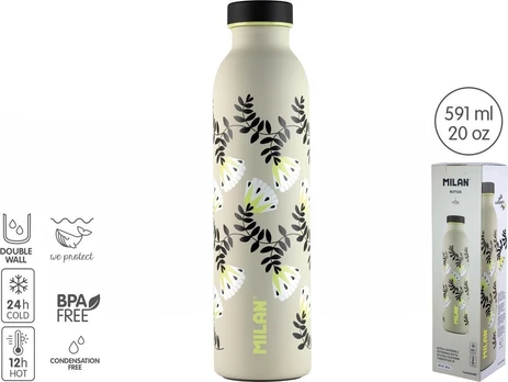 Milano TERMINIS BUTELAS MILANO TAPETAS BEIGE 591ML